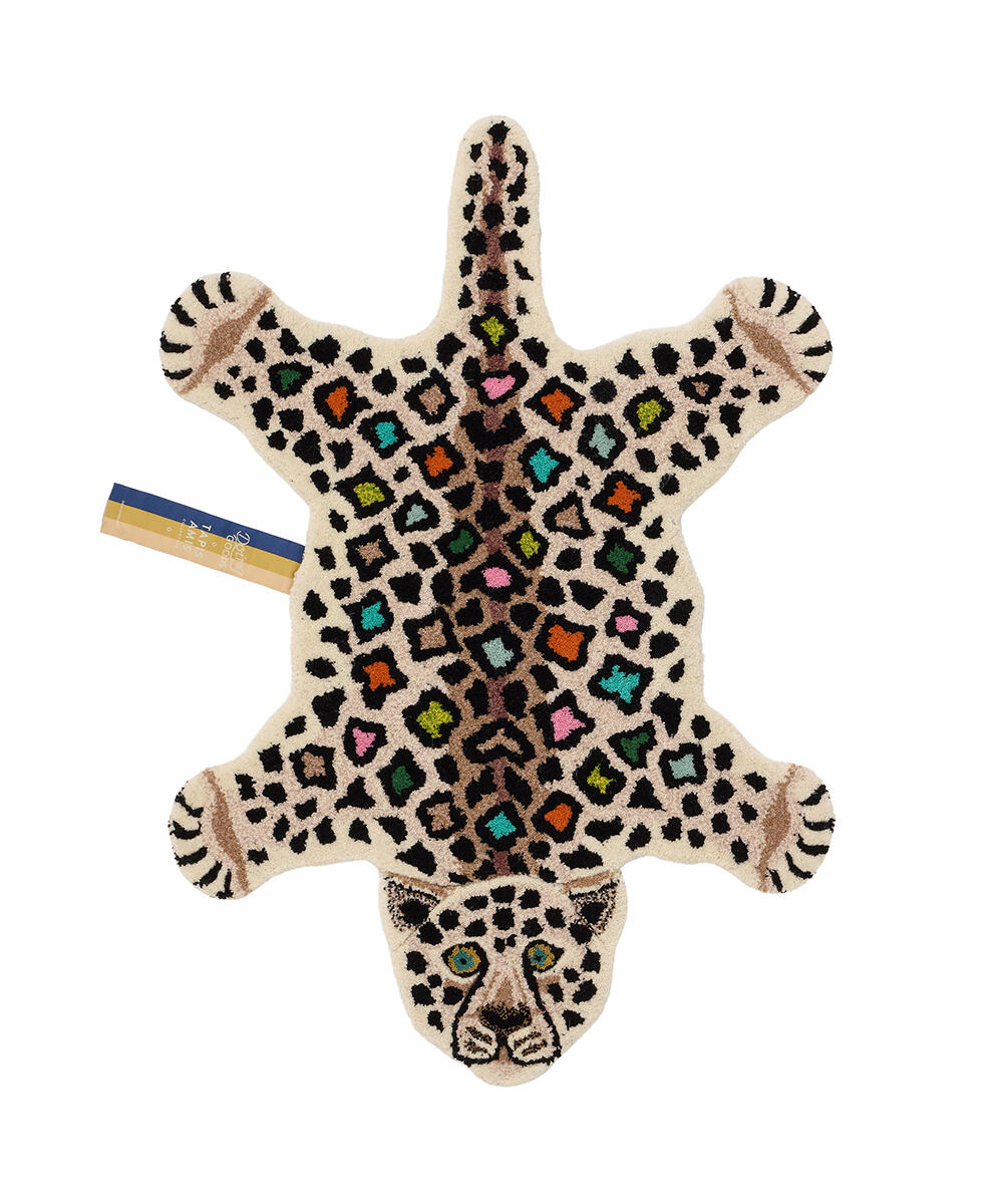 Disco Leopard gulvtæppe, Small - Dessin